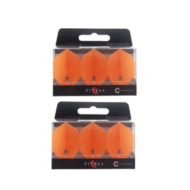 LSTYLE Dart Flights: L1 Pro Standard - for Soft Tip and Steel Tip Darts - Orange