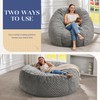 Hobestluk Bean Bag Chairs Adults Beanbag Chair with Filler Large