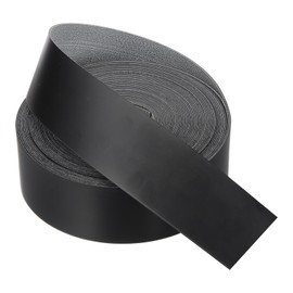 MECCANIXITY Black Edge Banding 50 ft x 2-5/32 Inch Veneer Tape Pre-glued Flexible Plywood Edge Banding with Hot Melt Adhesive for Furniture Restoration