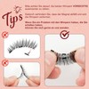 Higu clace Magnetic Eyelashes, Magnetic Eyelashes Without Eyeliner, Magnetic Eyelashes