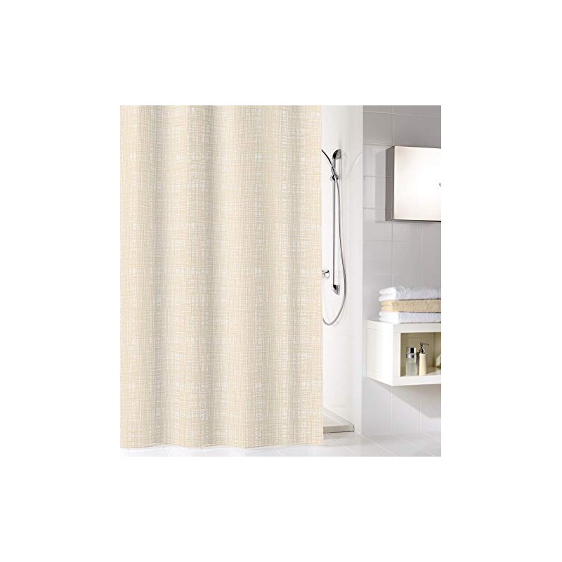 Kleine Wolke Linen Shower Curtain 100% Polyester Raffia 180 x