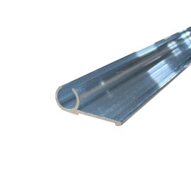 Mr Metal Aluminum 92" Aluminum Awning Round Insert Trim 1.188" (1 3/16) Mill Finish Trailer RV Etc