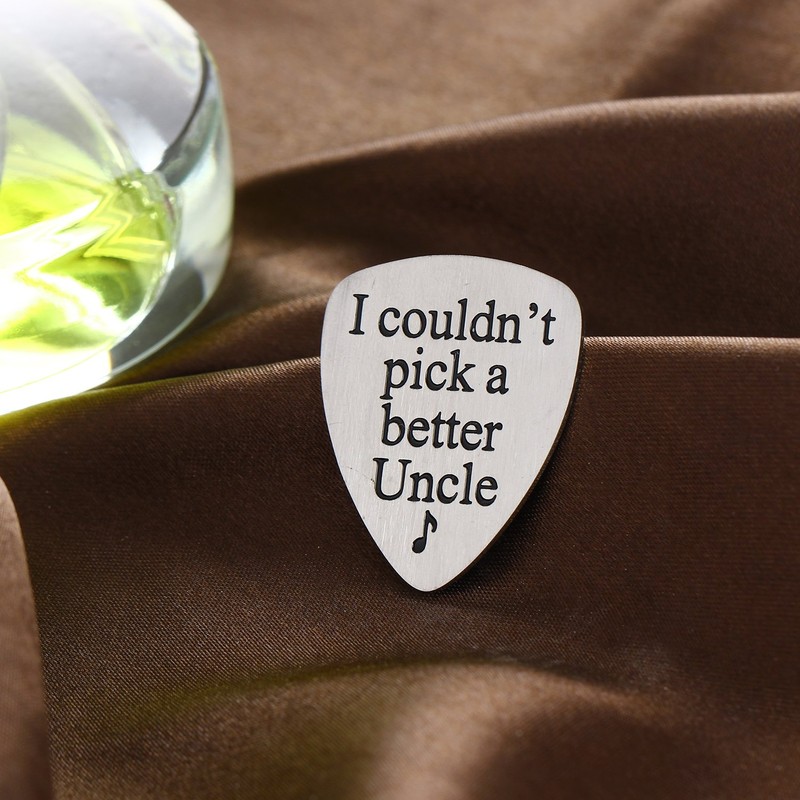 I Couldn’t Pick A Better Uncle Musical Guitar Pick Jewelry