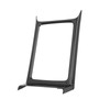 Central Console Water Cup Holder Trim Frame Carbon Fiber Style