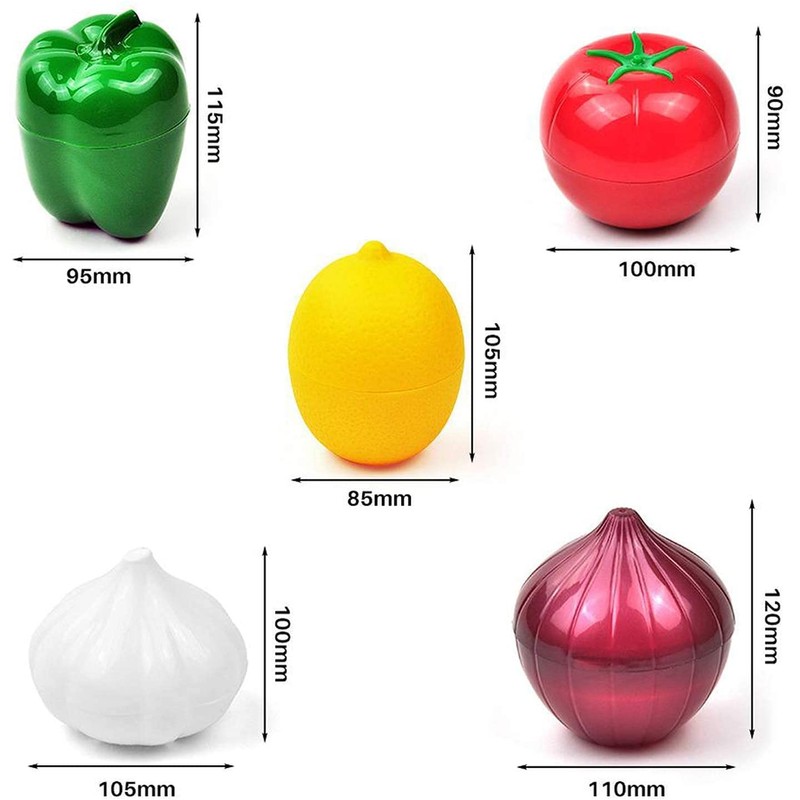 Cc - DMHH & Storage Container Refrigerator, Vegetable Onion, Lemon,