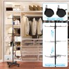 Jitnetiy Retail Display Spinning Display Stand 4 Tier Display Rack