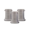 ISYbe Mouthpiece (Pack of 3) BPA-Free, Dishwasher Safe, Silver