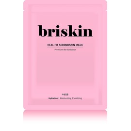 briskin Real Fit Secondskin Moisturizing Mask Sheet 1 Sheet - Secondskin Moisturizing Mask