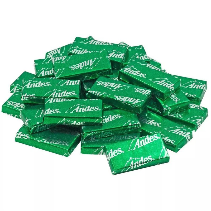 Bayside Candy Andes Mints - Andes Crème De Menthe Thin