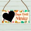 Days Until Mexico Countdown Plaque - Custom Holiday Countdown Sign