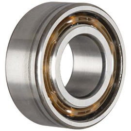 SKF 3205 ATN9/C3 Double Row Ball Bearing, Converging Angle Design, 30° Contact Angle, ABEC 1 Precision, Open, Plastic Cage, C3 Clearance, 25mm Bore, 52mm OD, 13/16" Width, 3218.0 pounds Static Load Capacity, 4860.00 pounds Dynamic Load Capacity