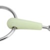 Horse Snaffle Bit Rubber Wrapped Stainless Steel Loose Ring Horse