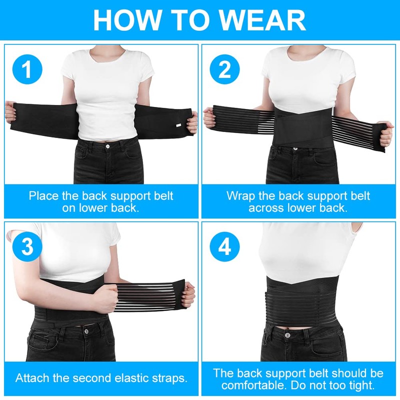 ACWOO Back Brace Back Support Belt for Men and Women,