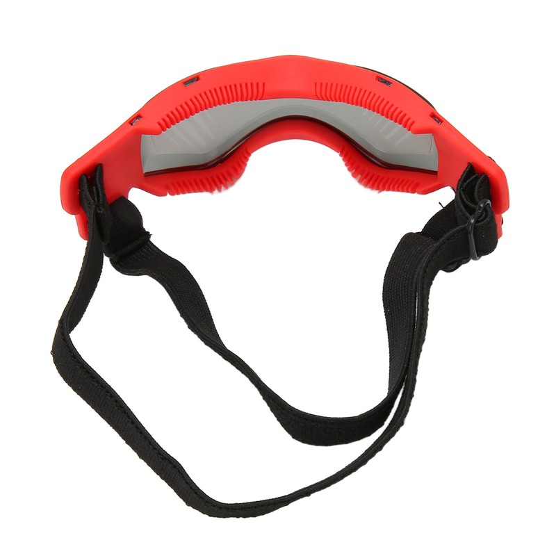 Dog Goggles Soft Silicone Frame Adjustable Dog UV Protection Sunglasses