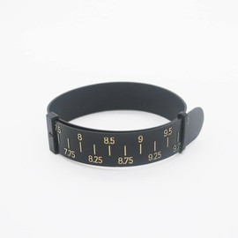Black Bracelet Gauge Sizer,15-25cm Jewelry Measure Wrist Size Tool, Plastic Bracelet Measure Tool for Jewelry Size Bracelets Bangles Mandrels, Jewelry Making Tools