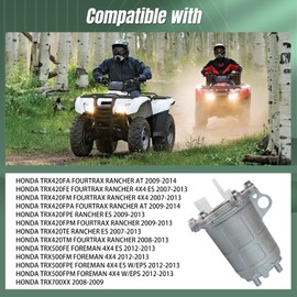 Htostar Racing ATV Fuel Pump Compatible with Honda Rancher 420 TRX420 Foreman 500 TRX500 TRX700XX 2007-2014 Replacement for #16700-HP5-602