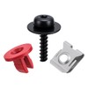 Lantee 10 Set (30 Pcs) Splash Shield Screw & U