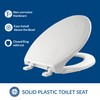 BEMIS 1900 Commercial Heavy Duty Closed Front Toilet Seat with