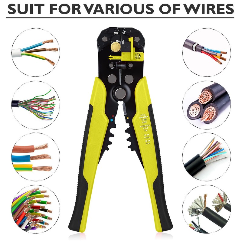 Crimping Tool – Electrical Wire Crimping Tool - Adjusting PVC