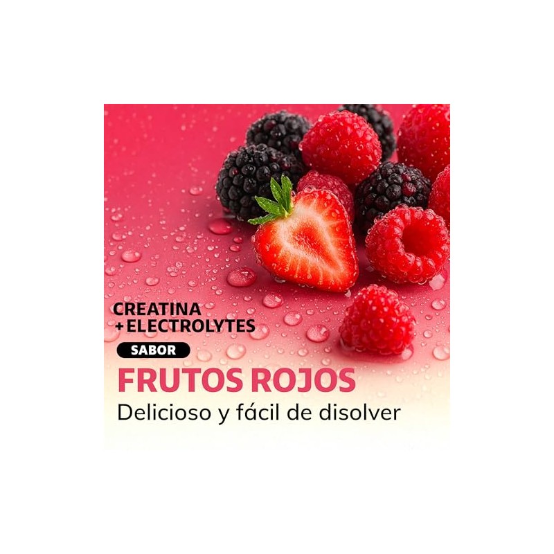 BEYOND VITAMINS Creatina Monohidratada con Electrolitos y Ciclodextrina para Mejor