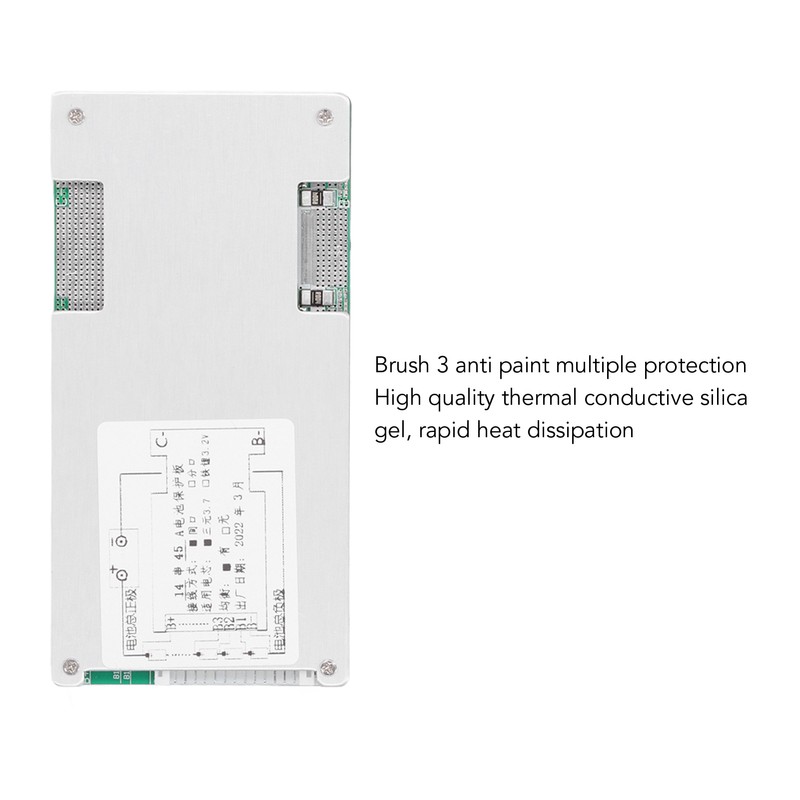 Lithium Battery Protection Board Fast Heat Dissipation 3 Anti Paint