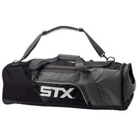 STX Lacrosse Challenger Lacrosse Equipment Bag, Black, 42-Inch