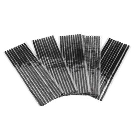 50pcs Tire Repair Strings Rubber Strips Plugs Black Tubeless Tyre Tire Puncture Repair Seal Rubber Strips Car Motorcycle 200*3.5mm