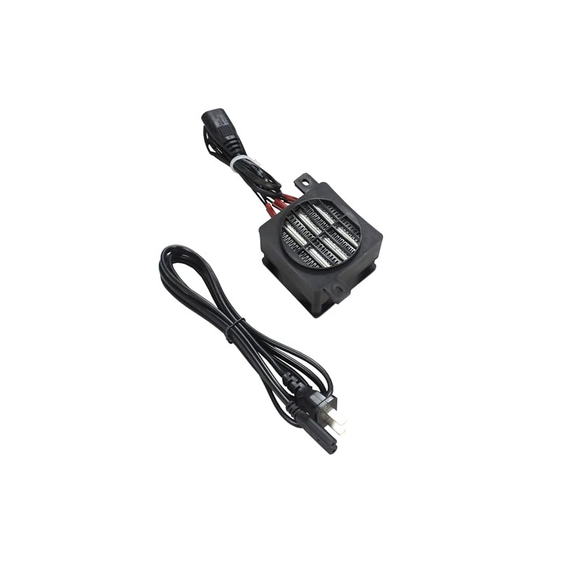 PTC Thermistor Fan Heater with Power Plug 200W Electric Ceramic