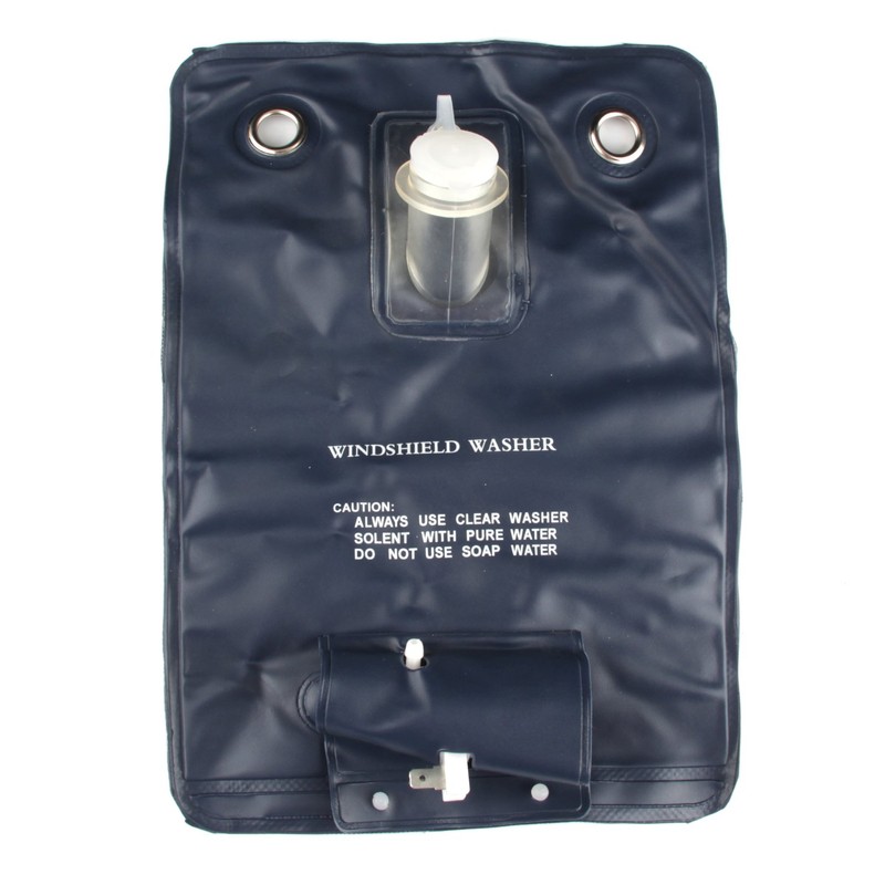 TAKPART 12V Universal Windshield Washer Pump Bag Kit With Jet