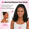 UAmy Hair Kinky Straight Drawstring Ponytail for Black Women 14