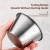 14 Pack 5 oz Ramekin Stainless Steel Condiment Sauce Cups,