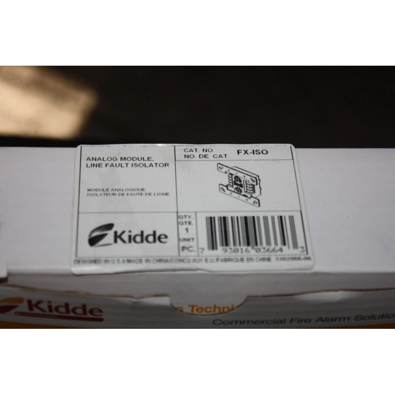 KIDDE FX-ISO INPUT/OUTPUT MODULE BRAND NEW IN BOX LINE FAULT