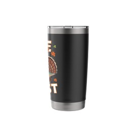 Ride the Feast Thanksgiving Turkey Dino T-Rex Stainless Steel Insulated Tumbler