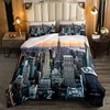 Feelyou New York Soft Comforter Set New York City Manhattan