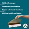 for good: Parchment Paper, 24 Half Sheets – Pre-Cut Brown