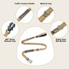 Raipult Heavy Duty Tactical Bungee Dog Leash, 4-6FT No Pull