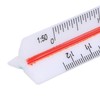 Architectural Scale Ruler, 2Pcs Six Ratios Architectural Scale Ruler Set,