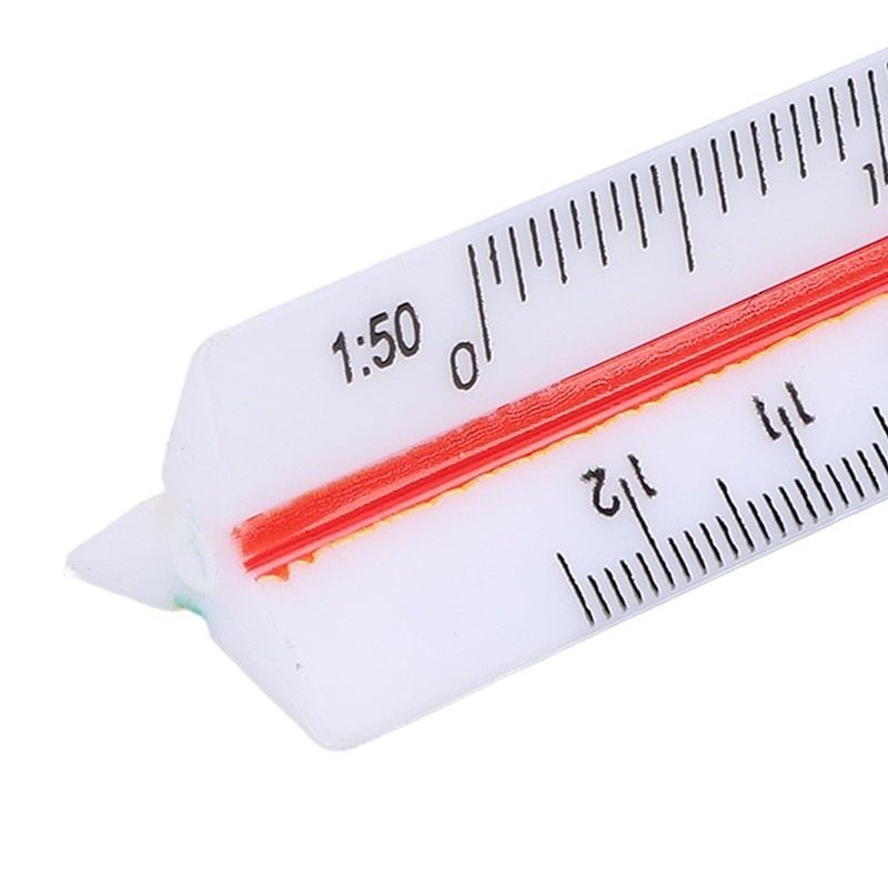 Architectural Scale Ruler, 2Pcs Six Ratios Architectural Scale Ruler Set,