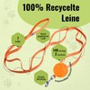 Hundefreund Recycled Dog Leash – 100% Recycled Polyester – Eco-Friendly,