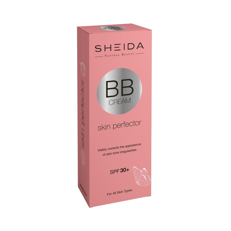 SHEIDA BB Creme, Tinted Day Cream with SPF 30+, 24h
