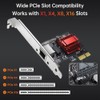 Tarjeta de red PCIe 2.5GBase-T, adaptador de red RTL8125B, adecuado