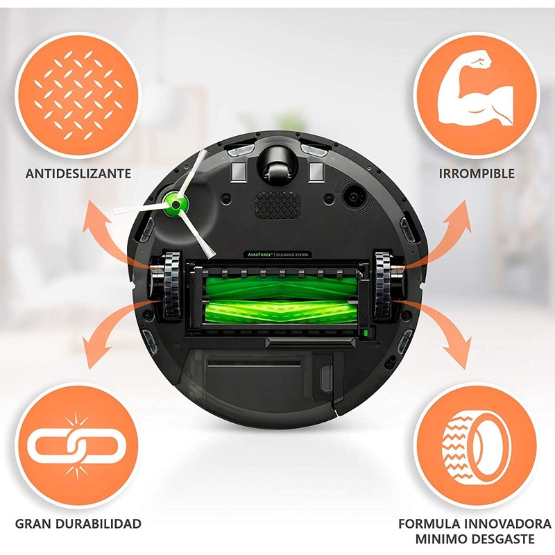 ToSSme Tires for iRobot roomba Wheels Series 500, 600, 700,