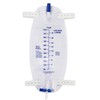 Easy-Tap Leg Bag Urinary Drainage Bag, 1000ml, Anti-Reflux Valve, Cloth
