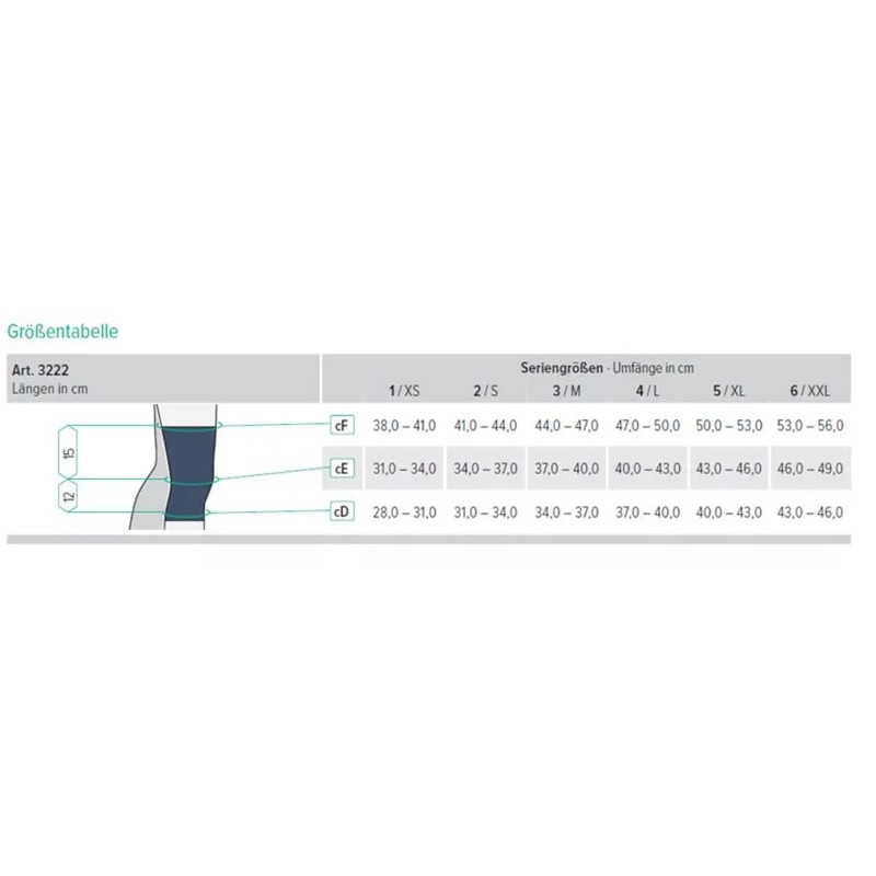3212 Genu 500 D/F 2 Bandage Pack of 1