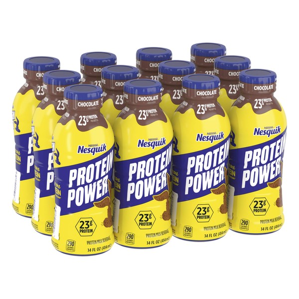 Nesquik Protein Power Chocolate Milk, 168 Fl Oz