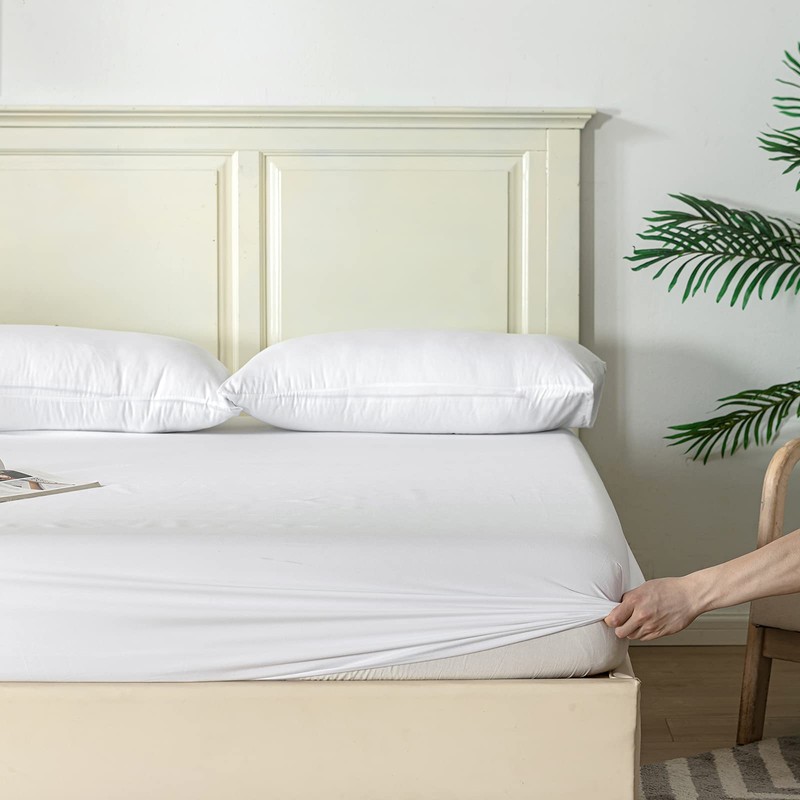 Good Nite Super King Fitted Sheet Extra Deep Pocket Soft