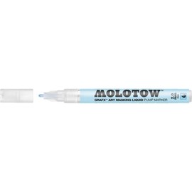 Molotow GRAFX Masking Fluid Pump Marker, 2mm, 1 Each (728.001)
