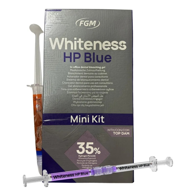 Whiteness Hp Blue Mini Kit Blanqueamiento Dental Mas Condac