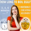 NobleEgg Egg Timer for Boiling Eggs, Soft Medium Hard Boiled