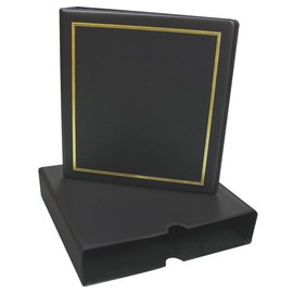 Corpkit Customized Thriftkit Corporate Kit with Printed Minutes & Bylaws/Operating Agreement, Black Binder, Slipcase, Corporate Seal, Certificates with Stubs-(Non Profit)